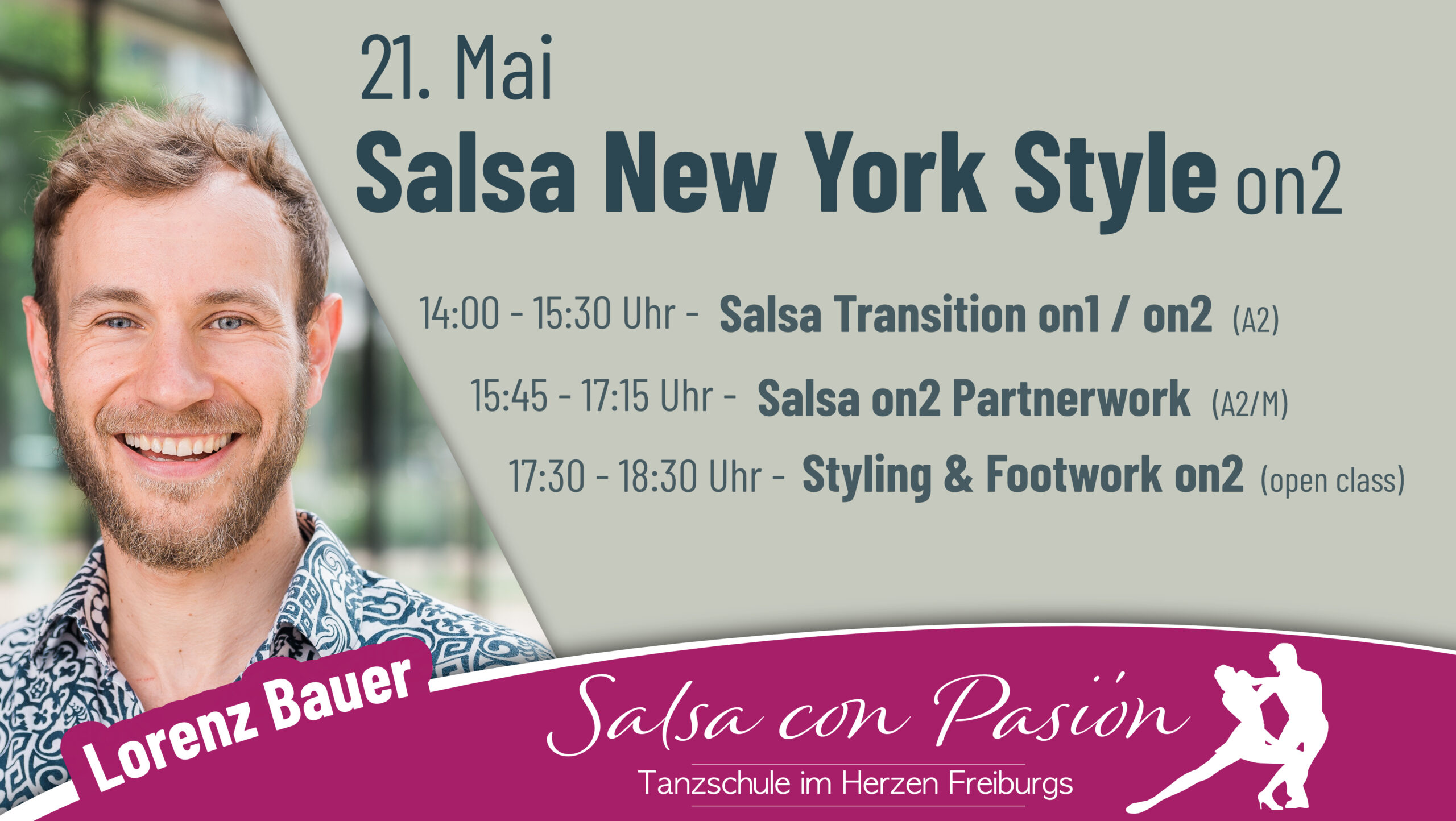 You are currently viewing Salsa on 2 – mit Vorkenntnissen | Salsa con Pasión Freiburg