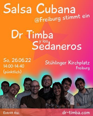 Read more about the article Salsa Live Konzert auf dem Stühlinger Kirchplatz